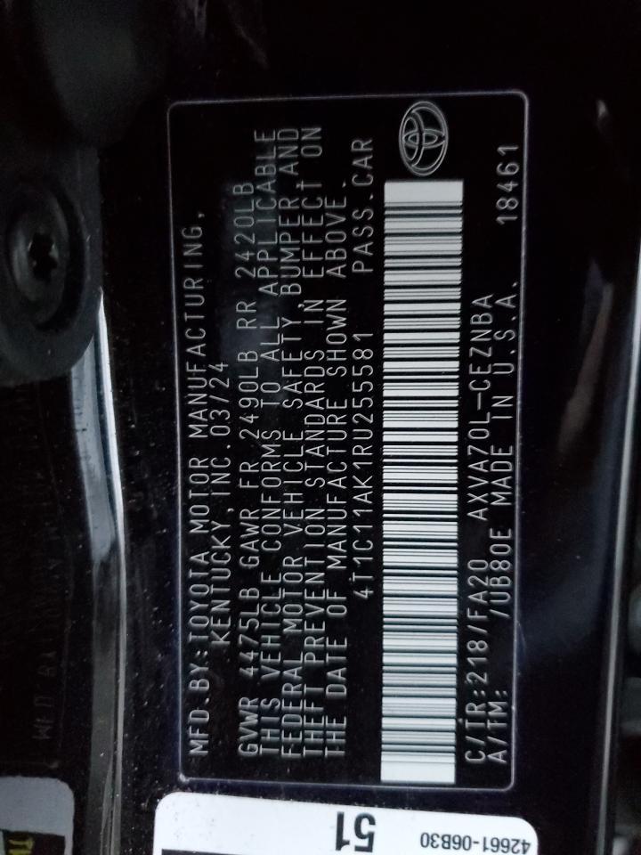 2024 TOYOTA CAMRY
