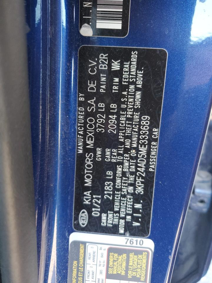 2021 KIA FORTE