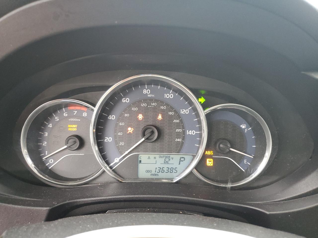 2014 TOYOTA COROLLA