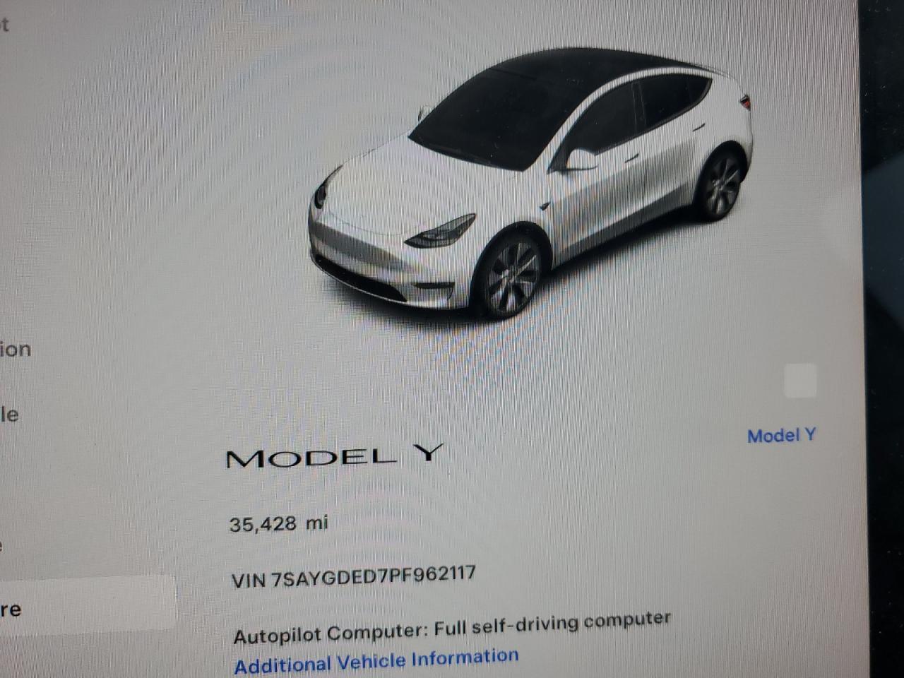 2023 TESLA MODEL Y