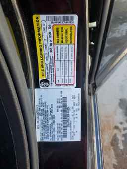 2012 FORD FUSION