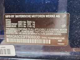 2015 BMW 3 SERIES