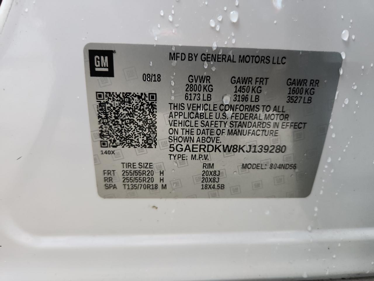 2019 BUICK ENCLAVE AVENIR