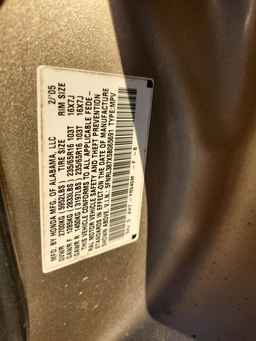 2005 HONDA ODYSSEY