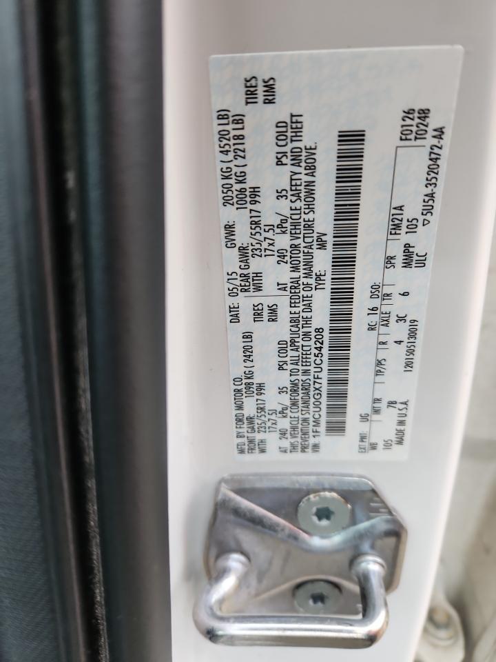 2015 FORD ESCAPE