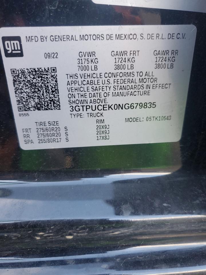 2022 GMC Sierra