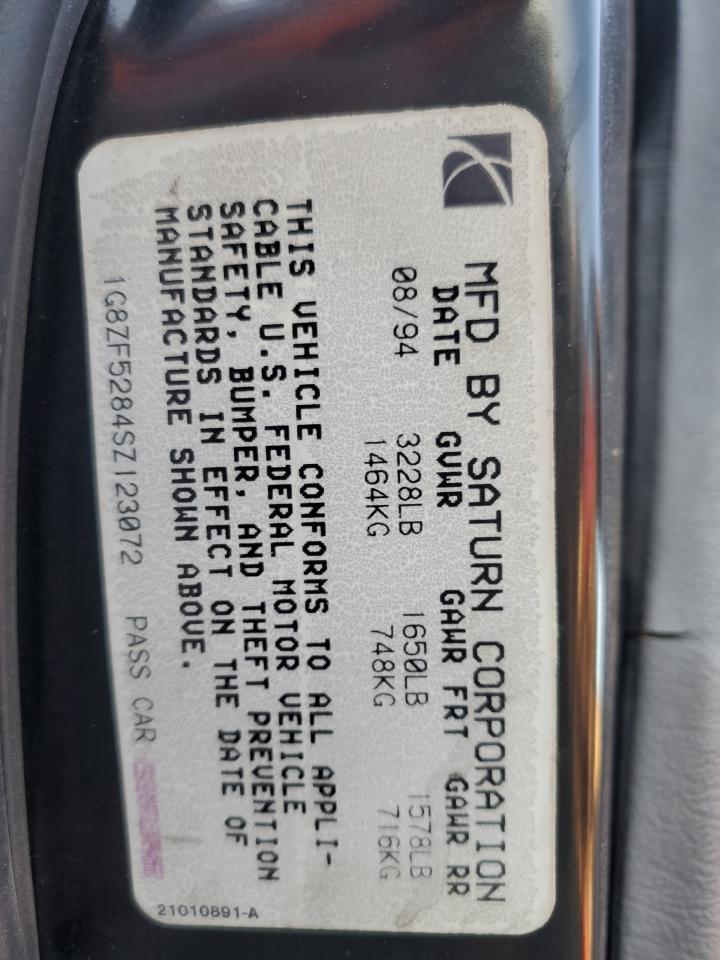 1995 SATURN Sl