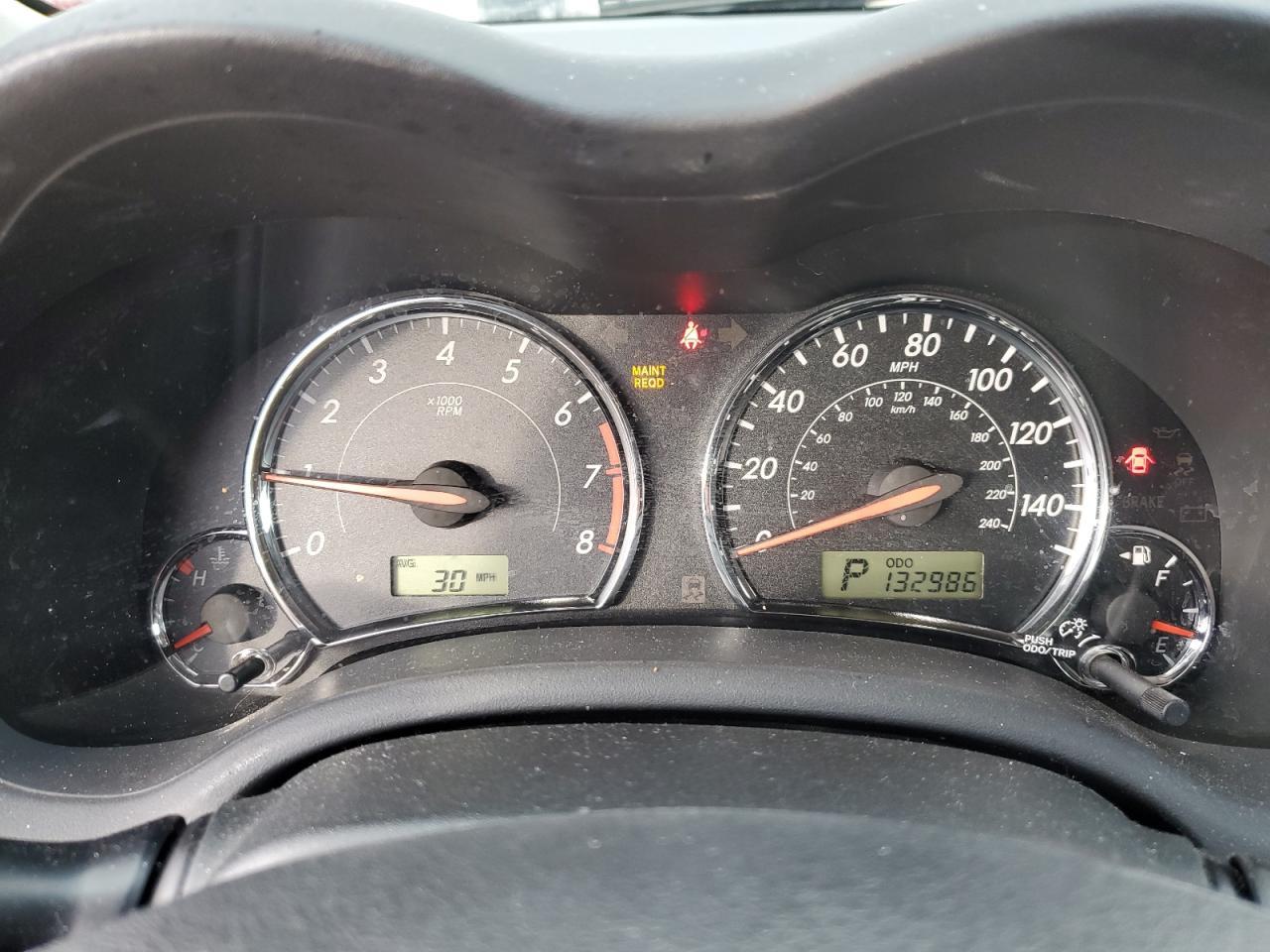 2012 TOYOTA COROLLA
