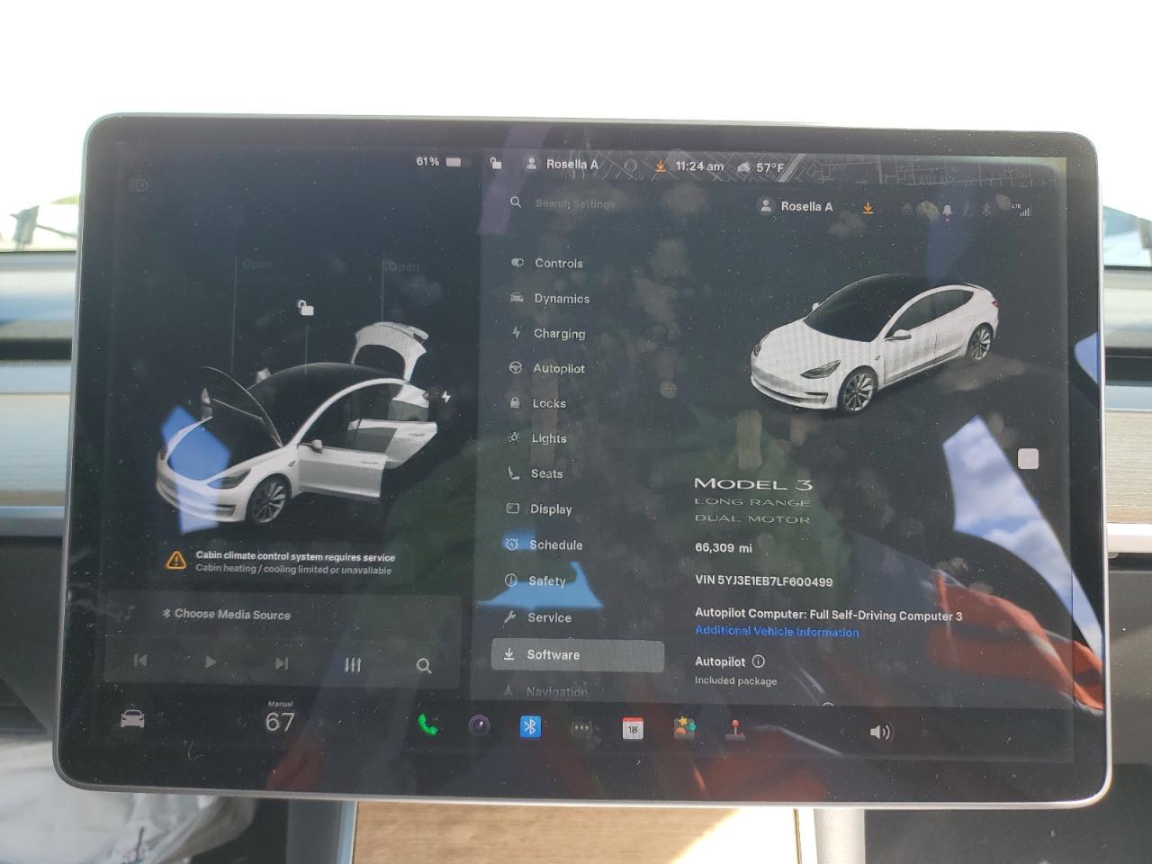 2020 TESLA MODEL 3