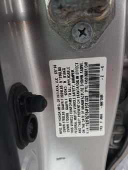 2015 HONDA CIVIC