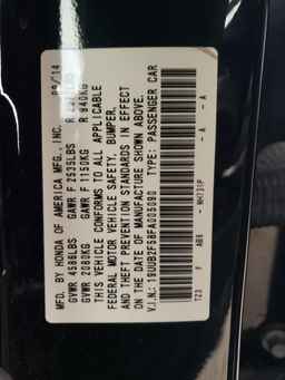 2015 ACURA TLX