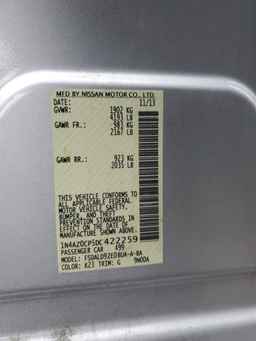 2013 NISSAN LEAF
