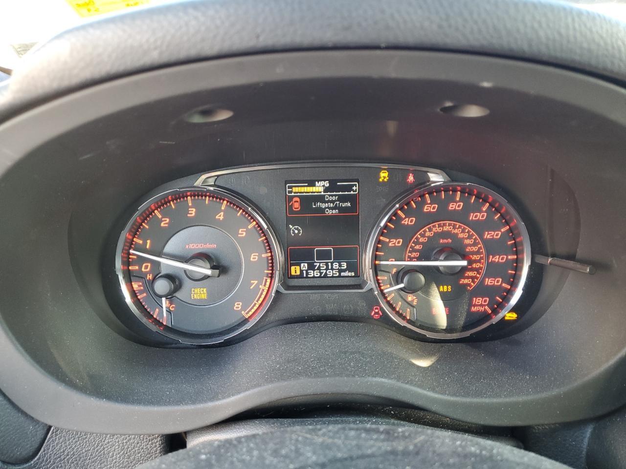 2015 SUBARU WRX