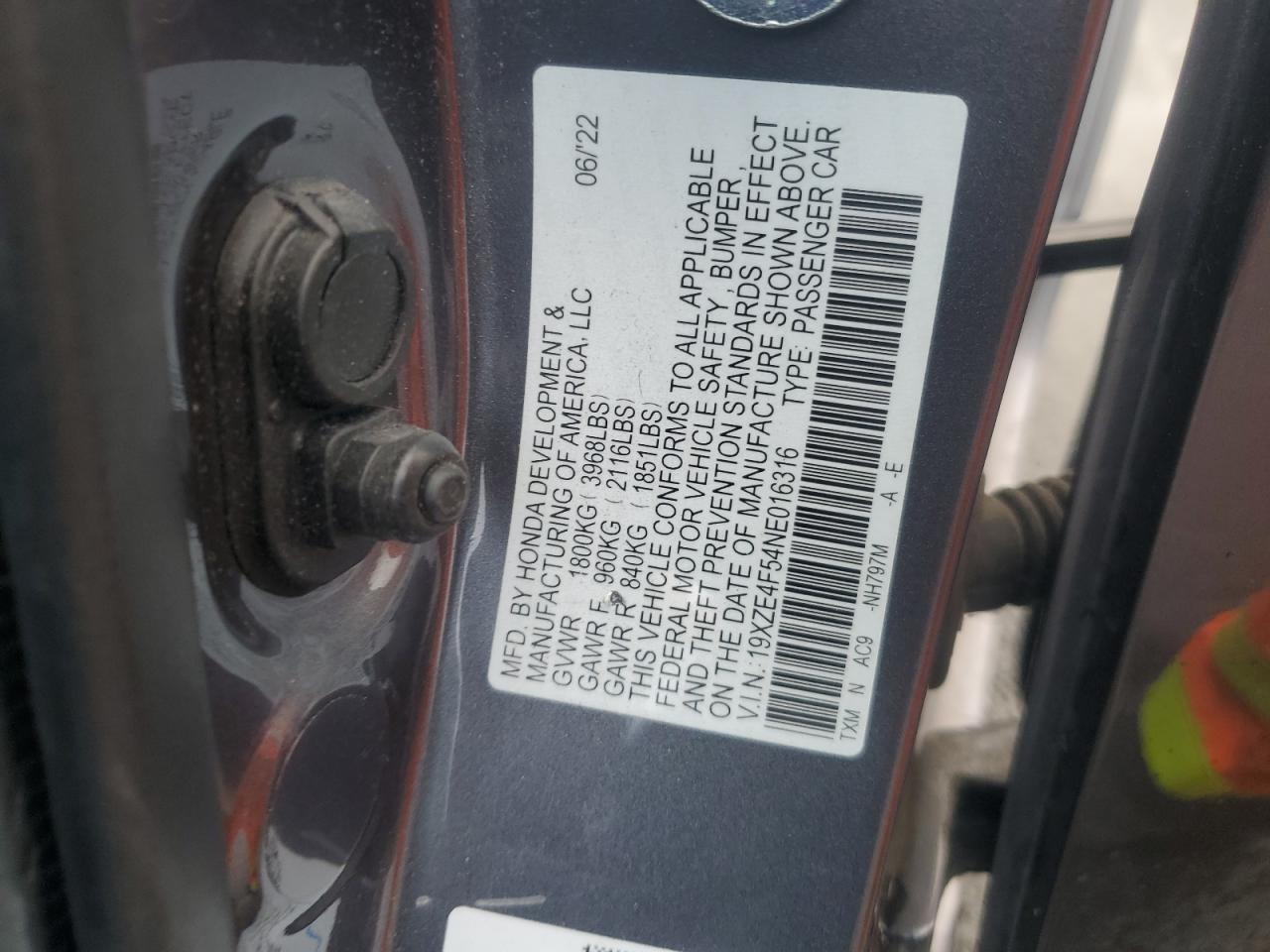 2022 HONDA Insight