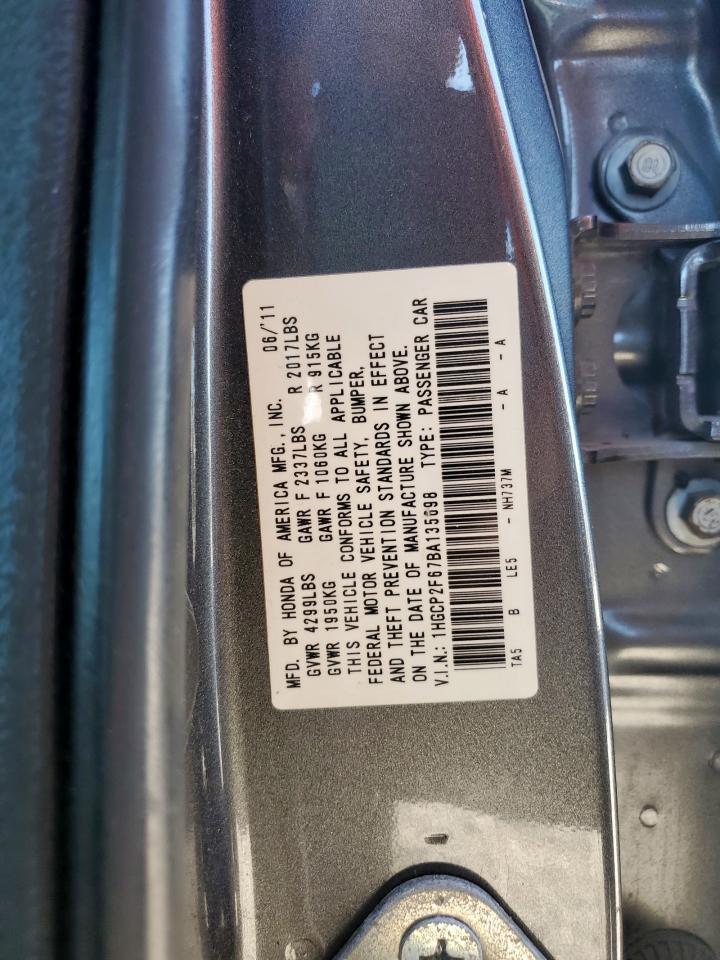 2011 HONDA ACCORD