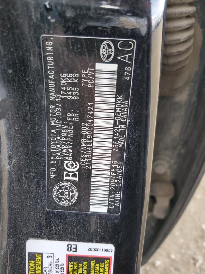2013 TOYOTA COROLLA
