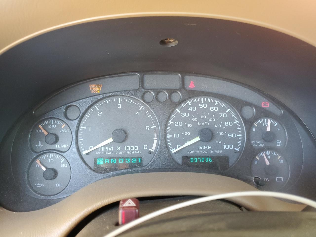 1998 CHEVROLET BLAZER