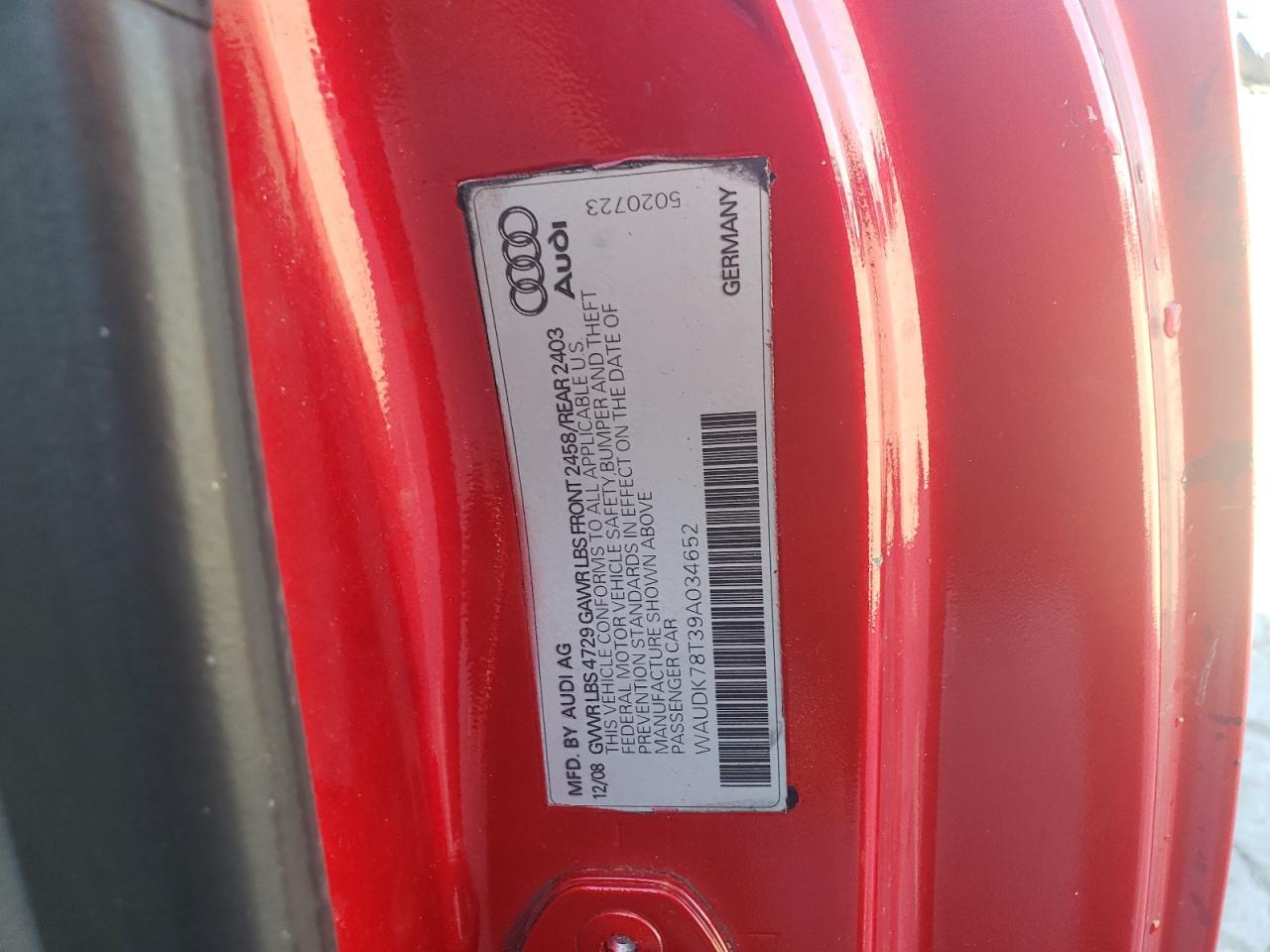 2009 AUDI A5 Quattro