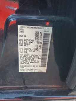 2012 NISSAN Frontier