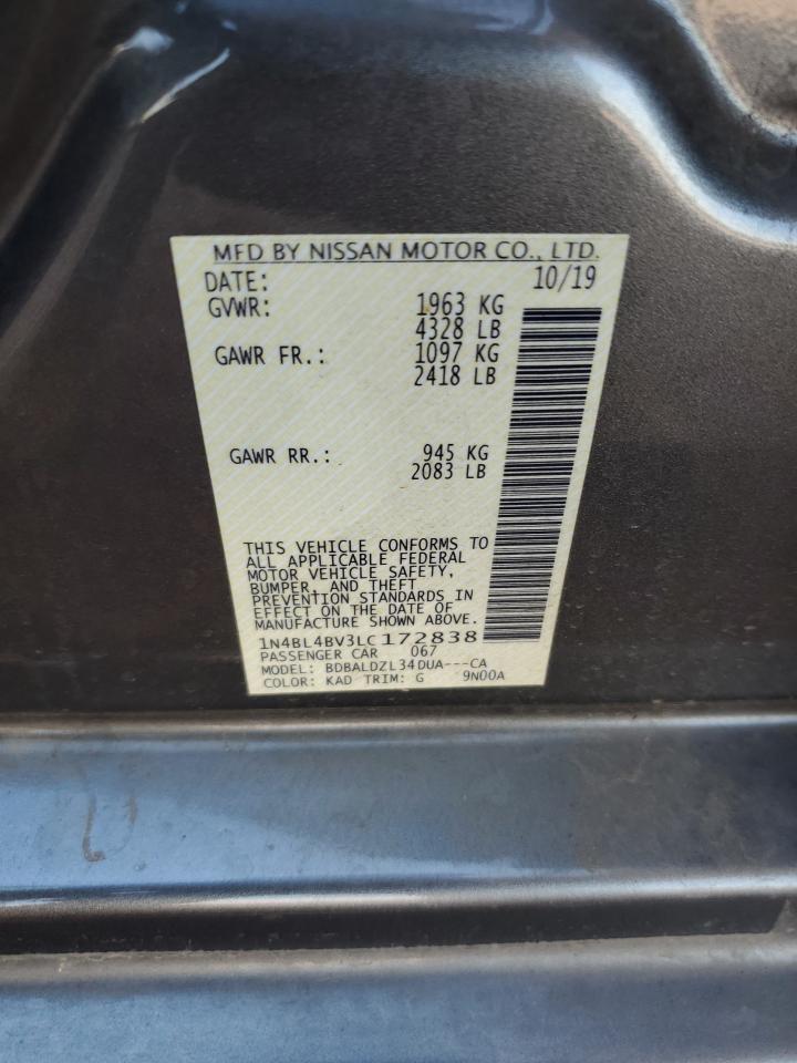 2020 NISSAN ALTIMA