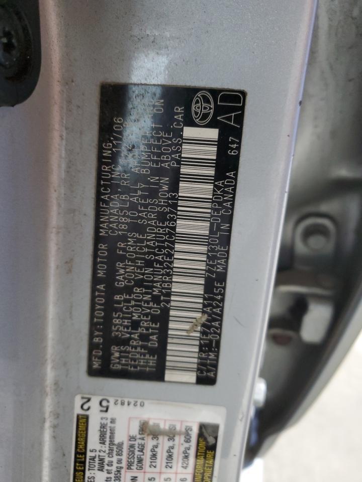 2007 TOYOTA COROLLA