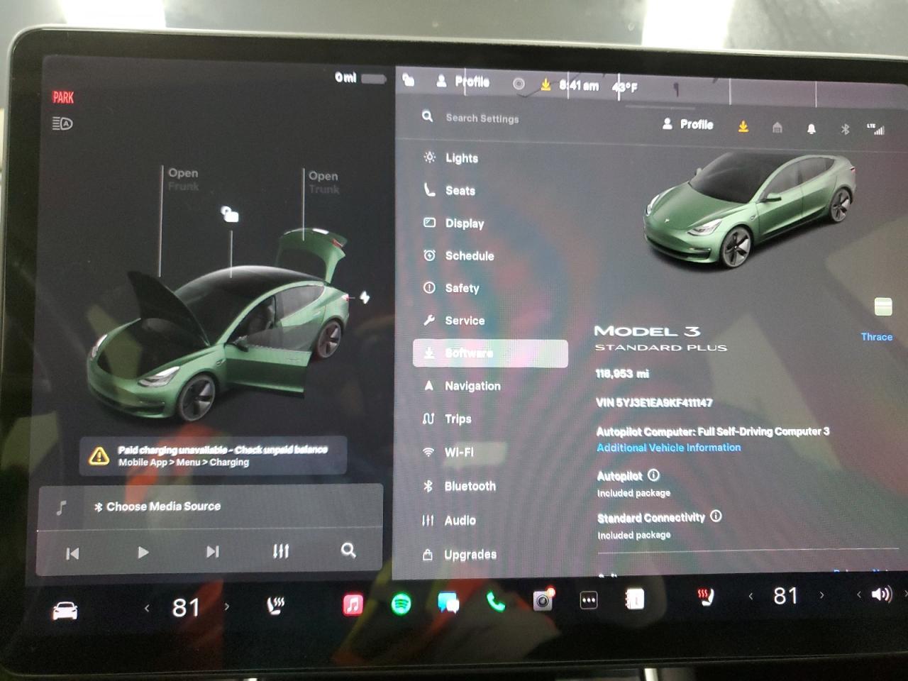 2019 TESLA MODEL 3