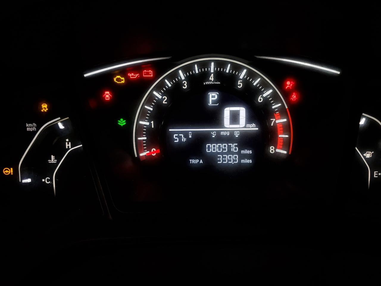 2016 HONDA CIVIC