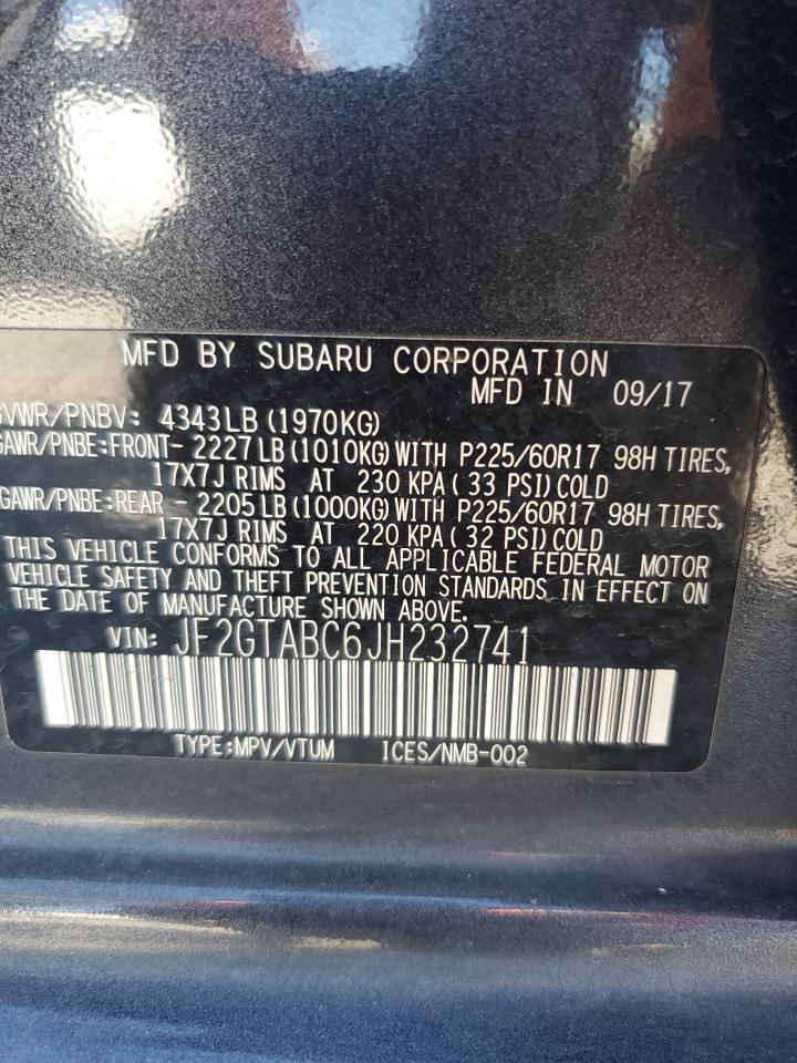 2018 SUBARU Crosstrek