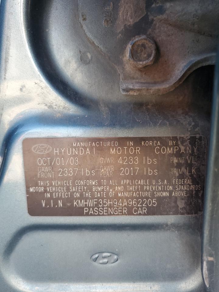 2004 HYUNDAI SONATA