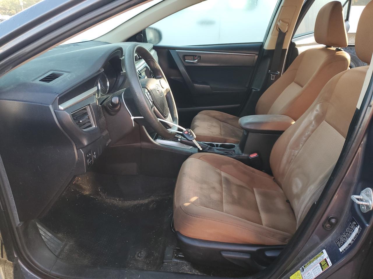2015 TOYOTA COROLLA