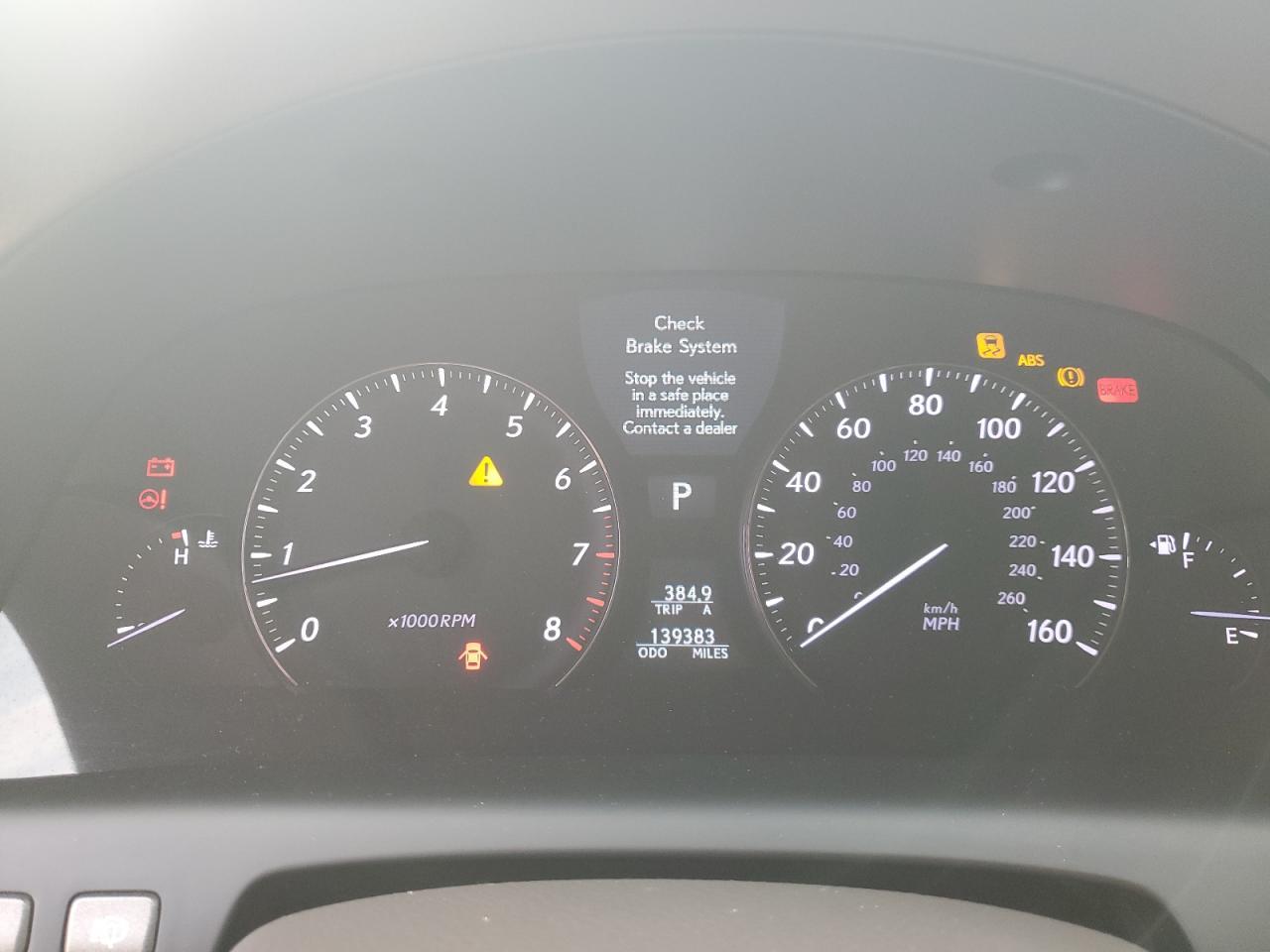 2008 LEXUS LS 460