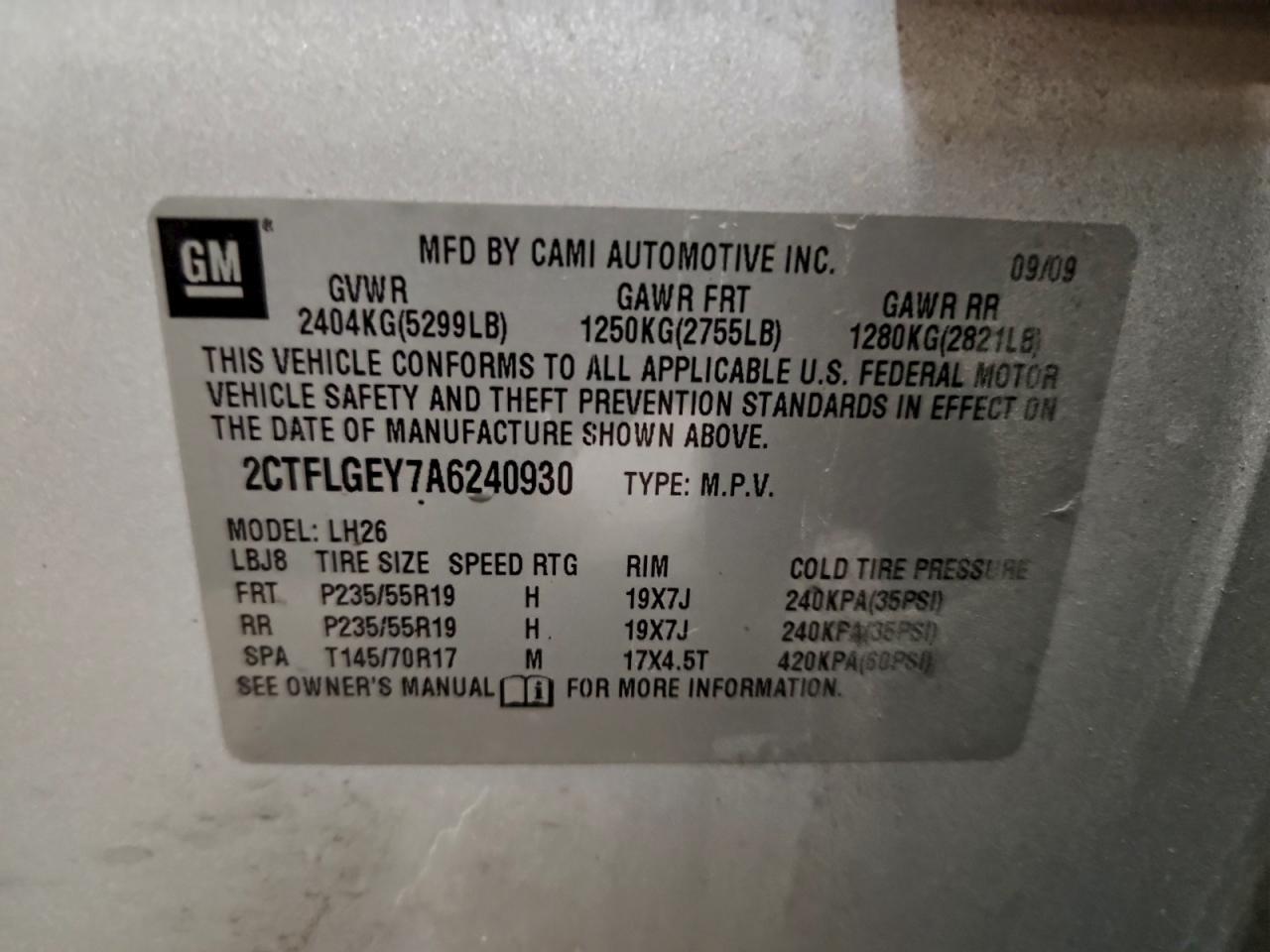 2010 GMC Terrain
