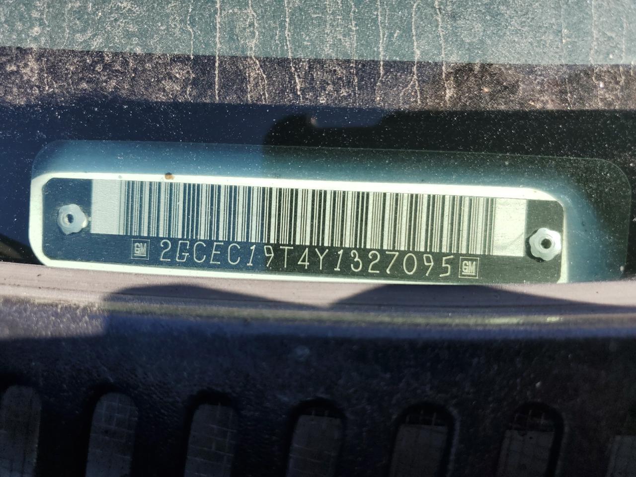 2000 CHEVROLET SILVERADO 1500