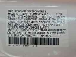 2025 HONDA PILOT
