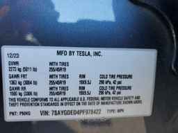 2023 TESLA MODEL Y