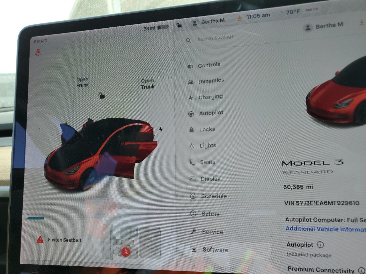 2021 TESLA MODEL 3