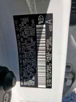 2010 TOYOTA PRIUS