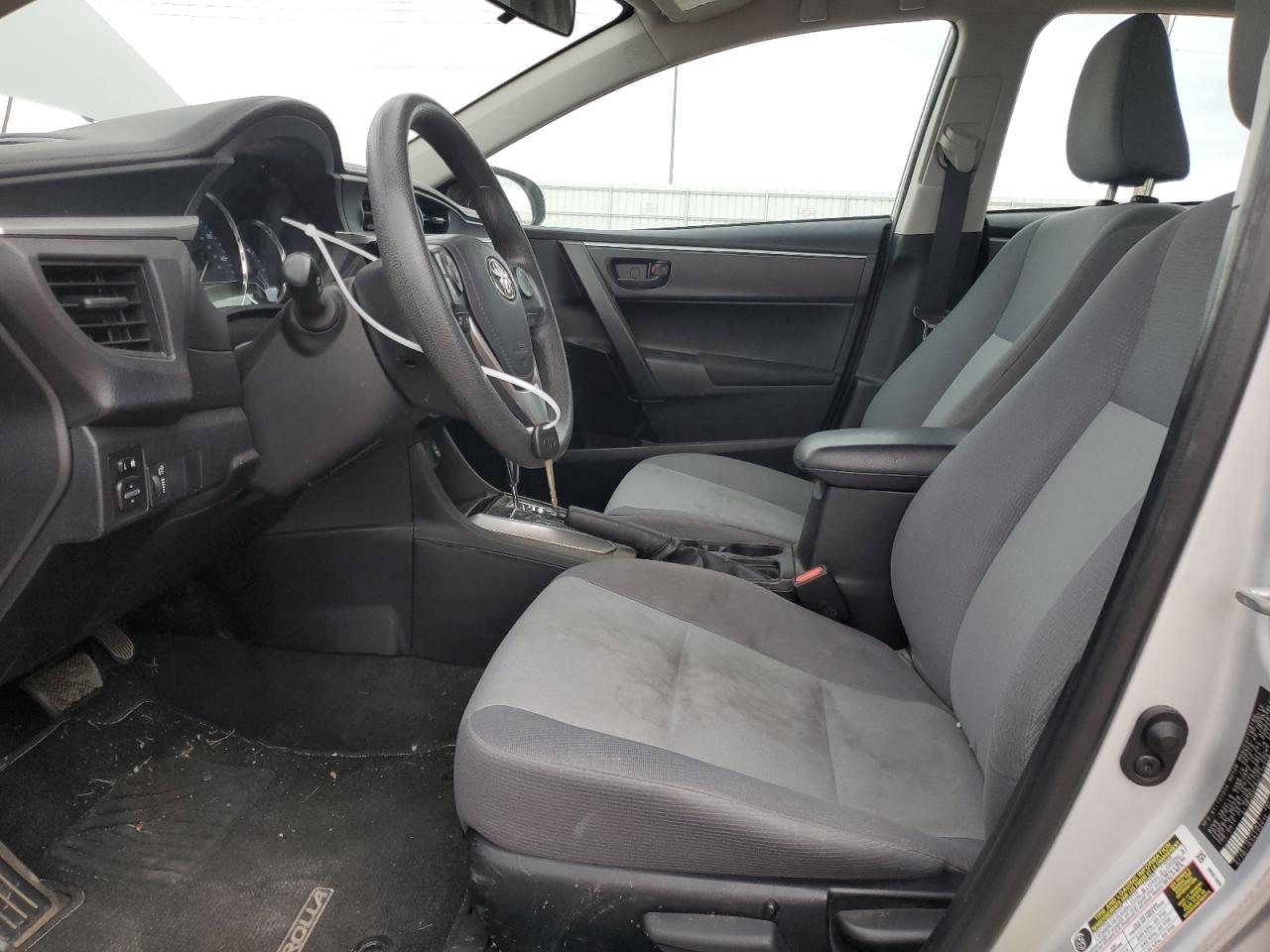 2016 TOYOTA COROLLA