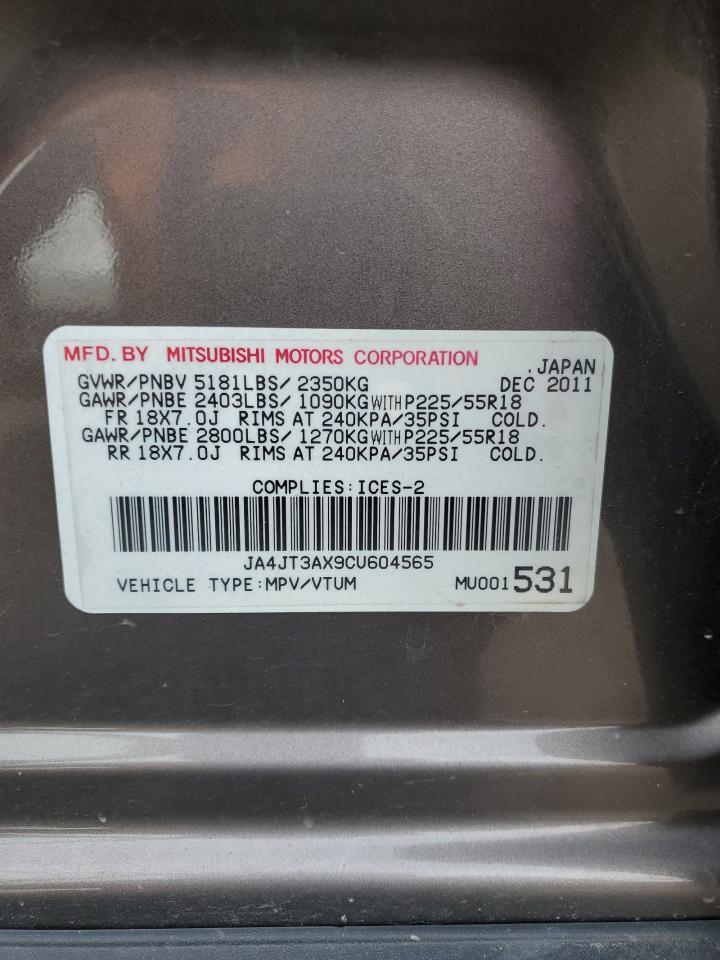 2012 MITSUBISHI outlander