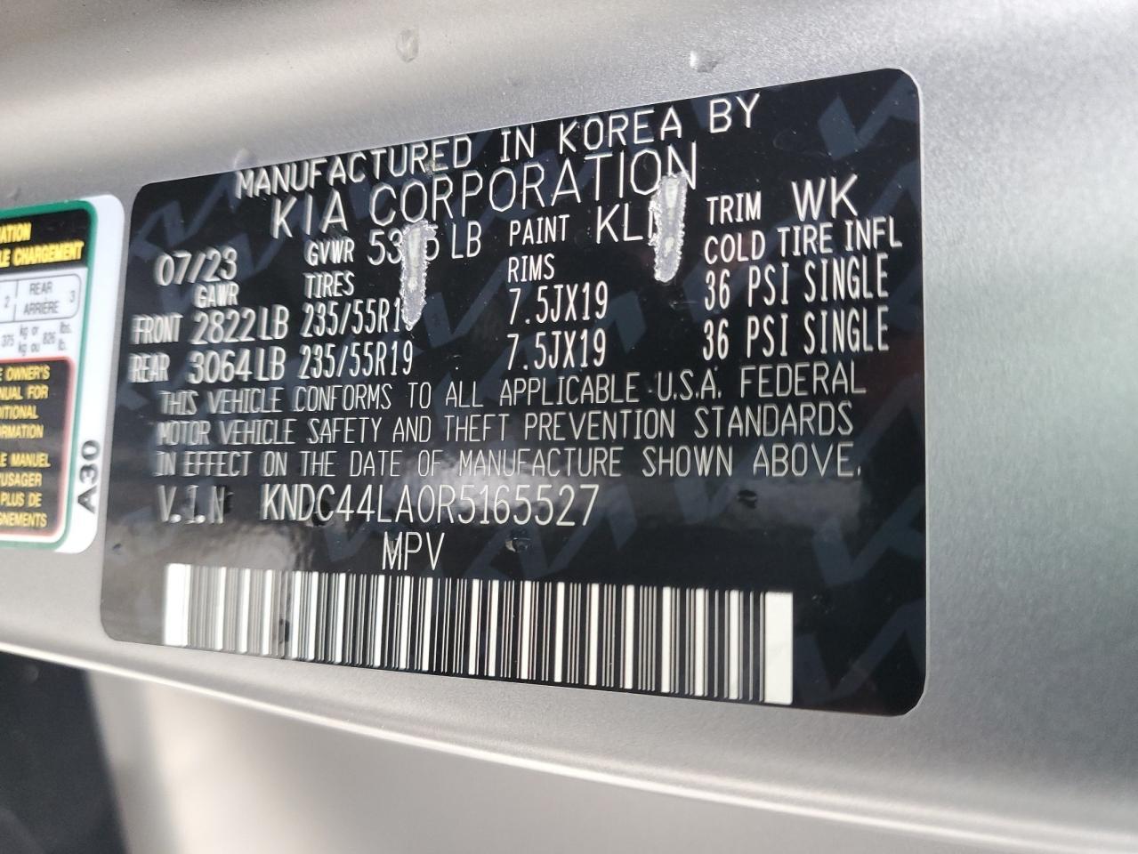 2024 KIA EV6
