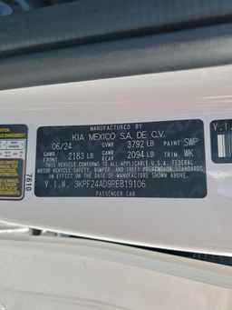 2024 KIA FORTE