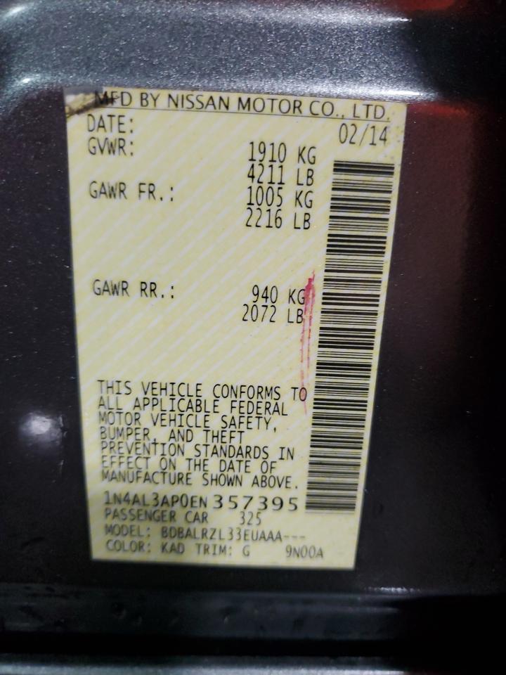 2014 NISSAN ALTIMA