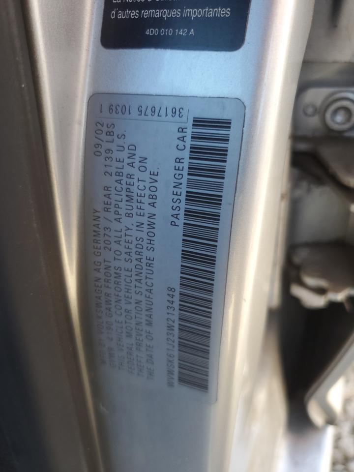 2003 VOLKSWAGEN JETTA