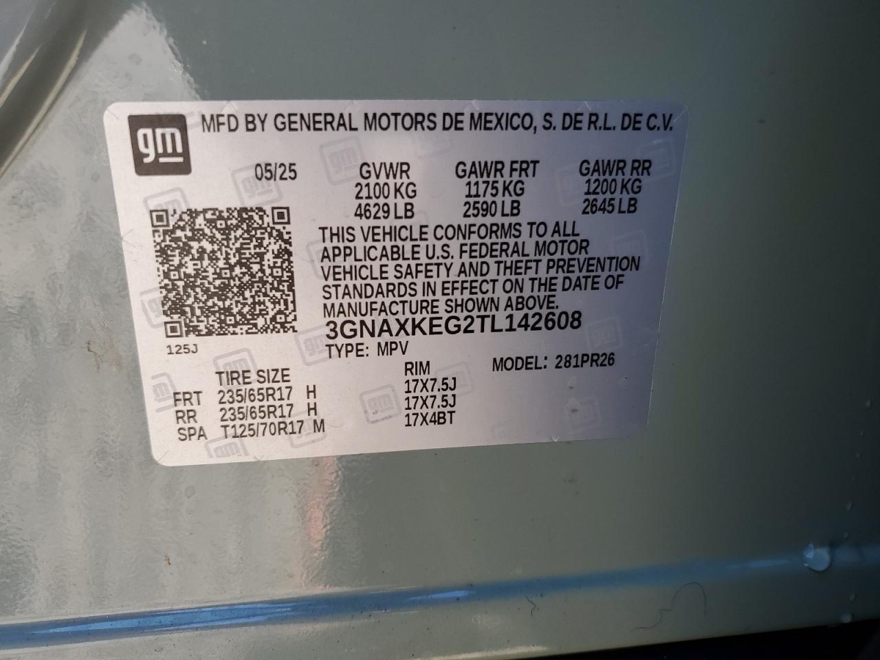 2026 CHEVROLET EQUINOX