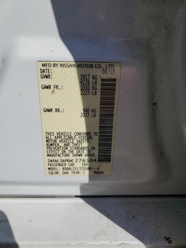 2017 NISSAN ALTIMA