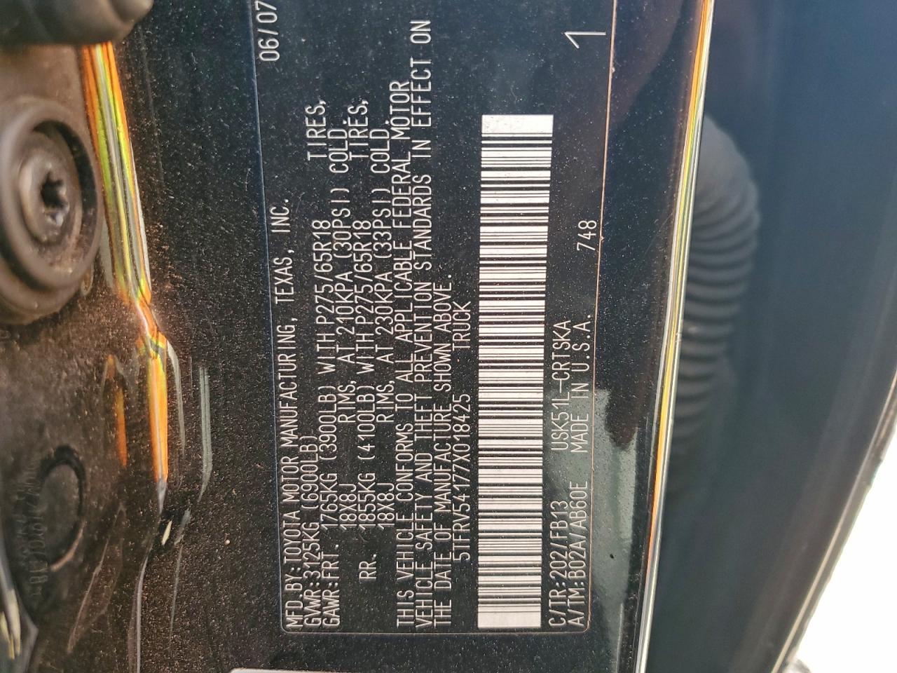 2007 TOYOTA TUNDRA