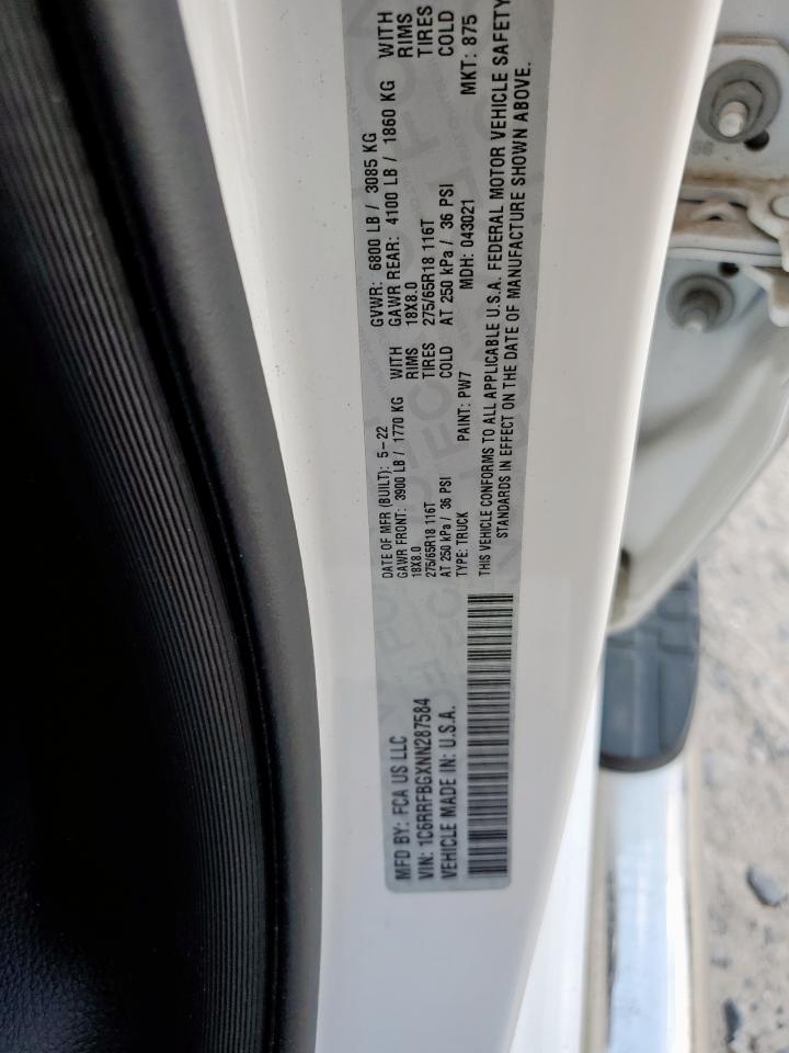 2022 RAM 1500