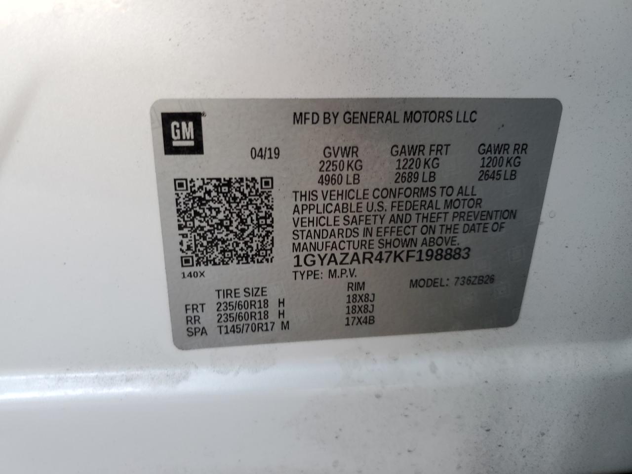 2019 CADILLAC XT4