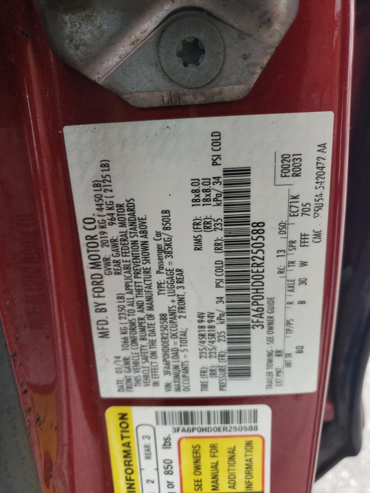 2014 FORD FUSION