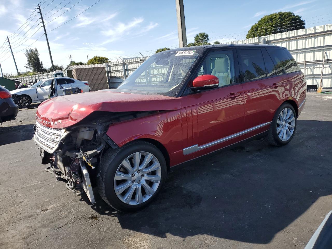 2016 LAND ROVER RANGE ROVER